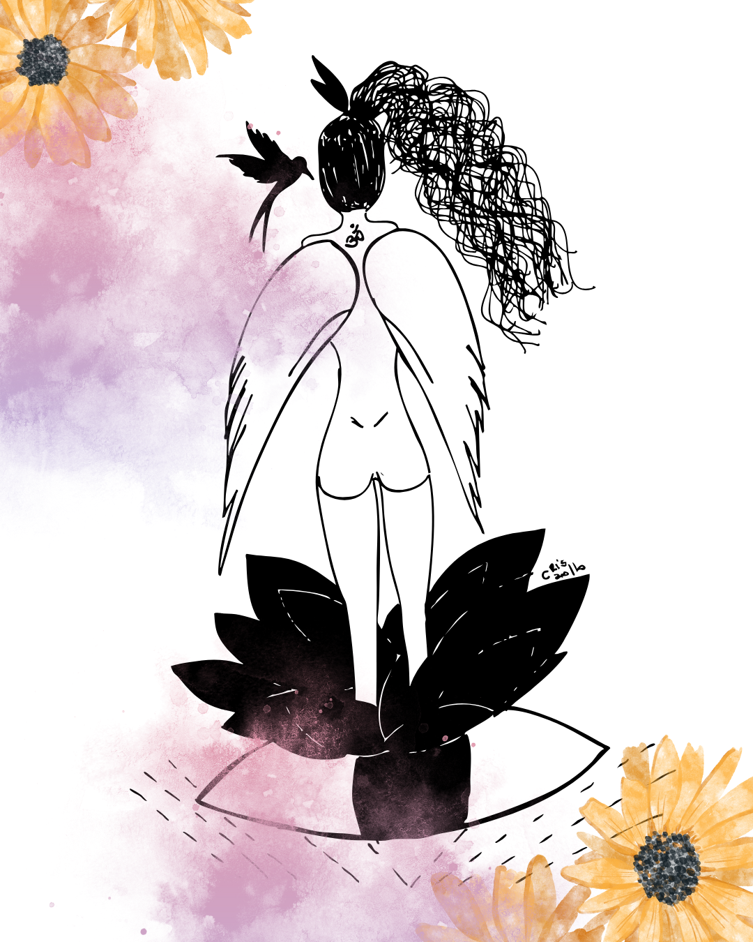 Desenho medicinal de Cristina Carollo