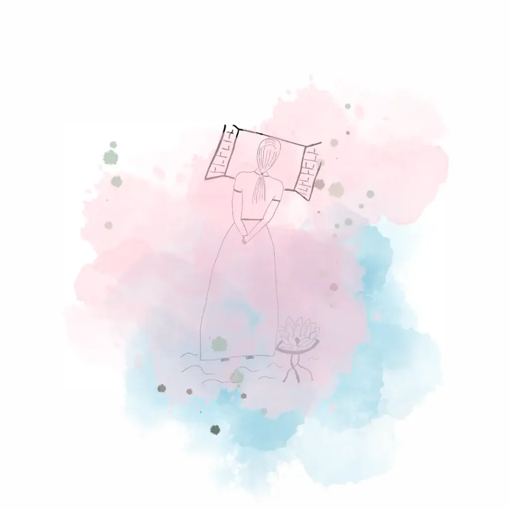 Composição autoral — desenho medicinal de Cristina Carollo